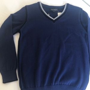 NWT - BRAND NEW - Boys' Thin Cotton V-Neck Size 8